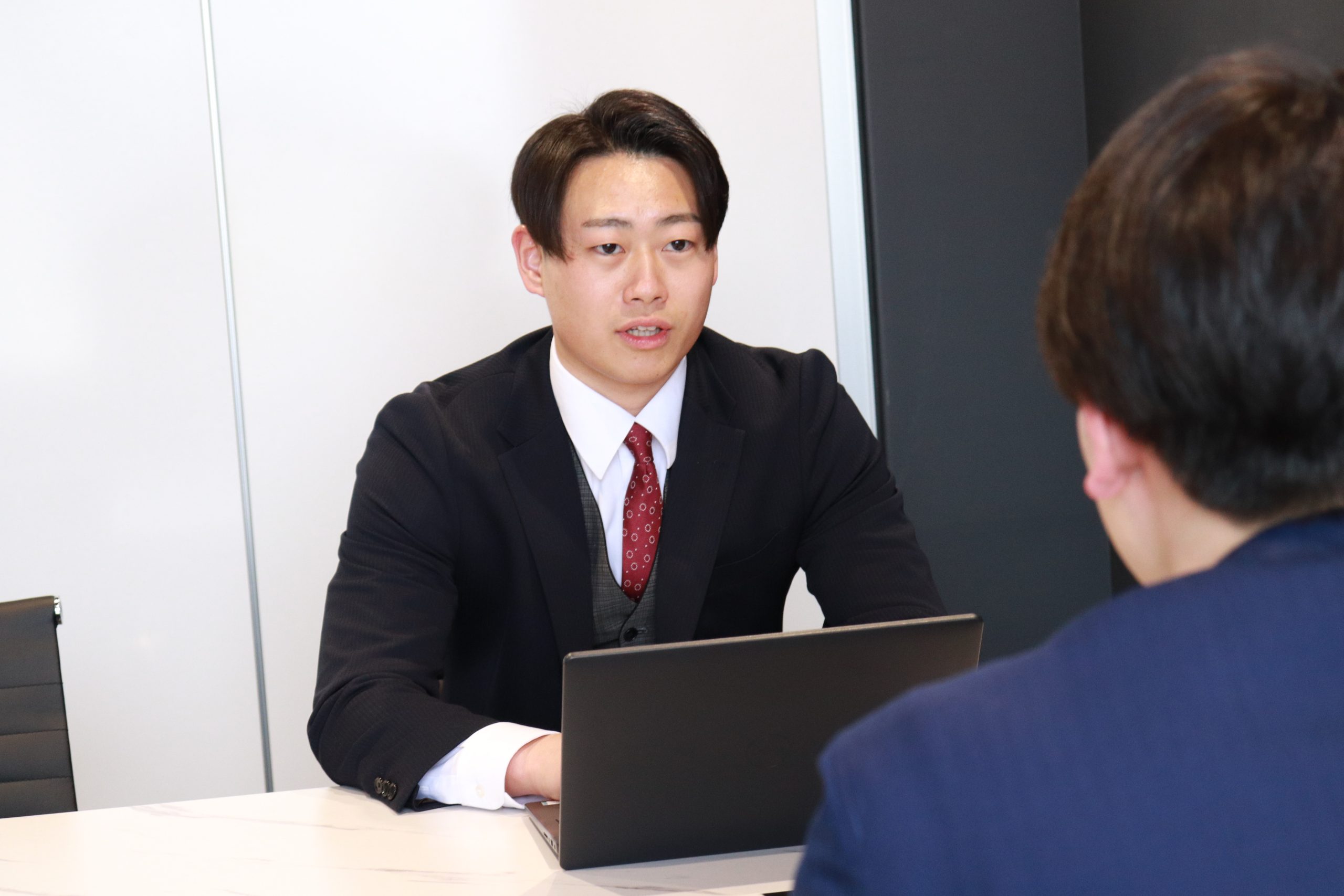内定式に集まった若手メンバー