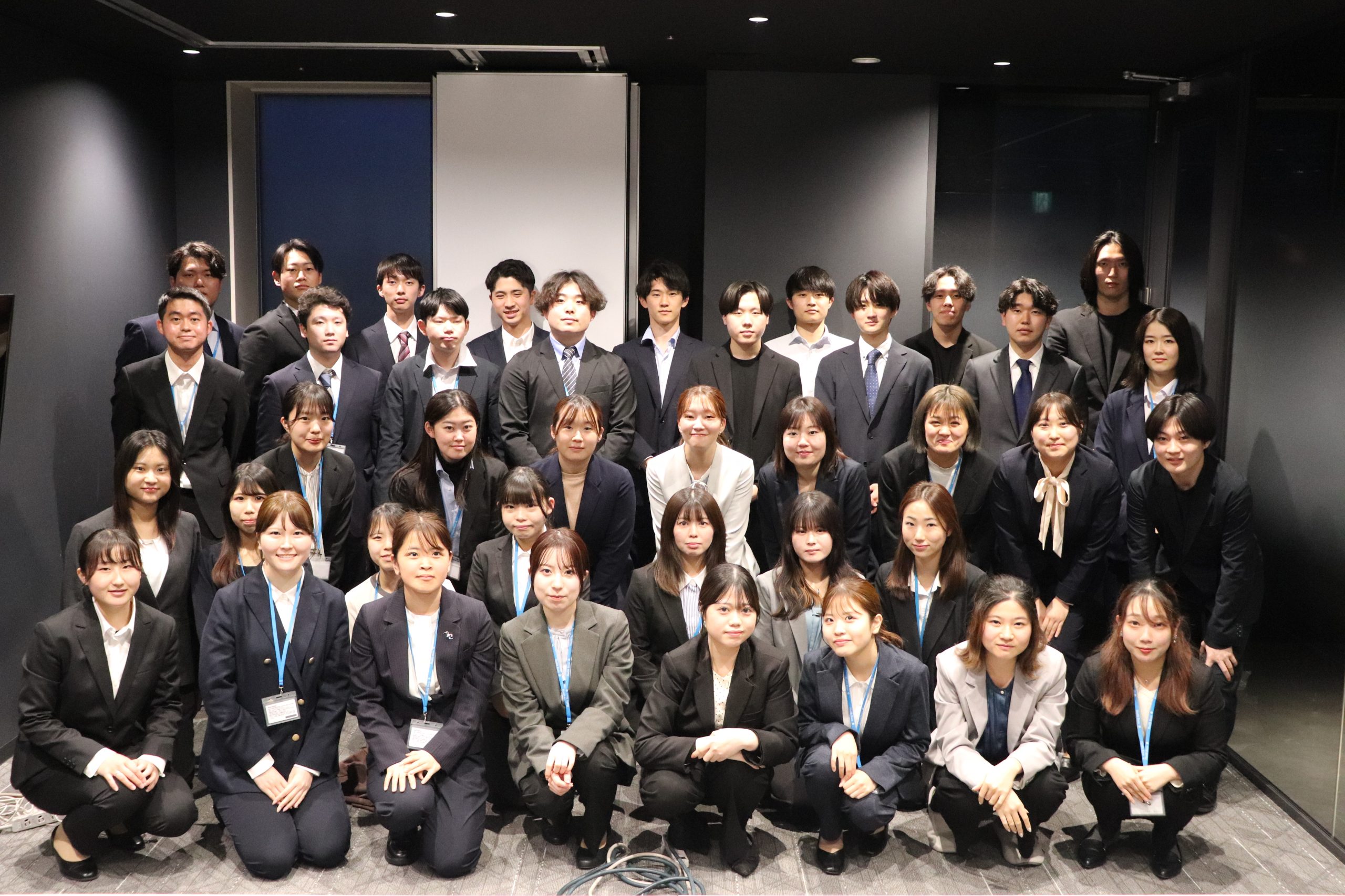 内定式の様子